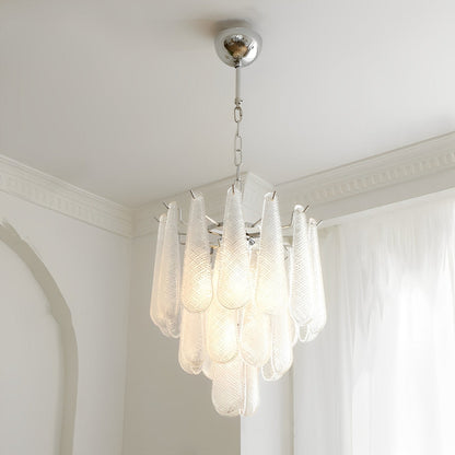 Retro Luxury Teardrop Waterfall Chandelier Light