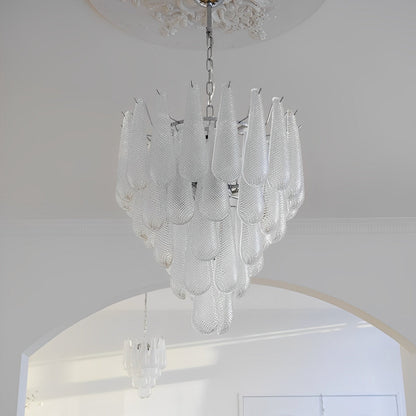 Retro Luxury Teardrop Waterfall Chandelier Light