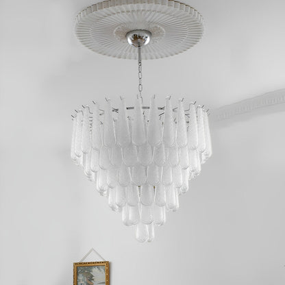 Retro Luxury Teardrop Waterfall Chandelier Light