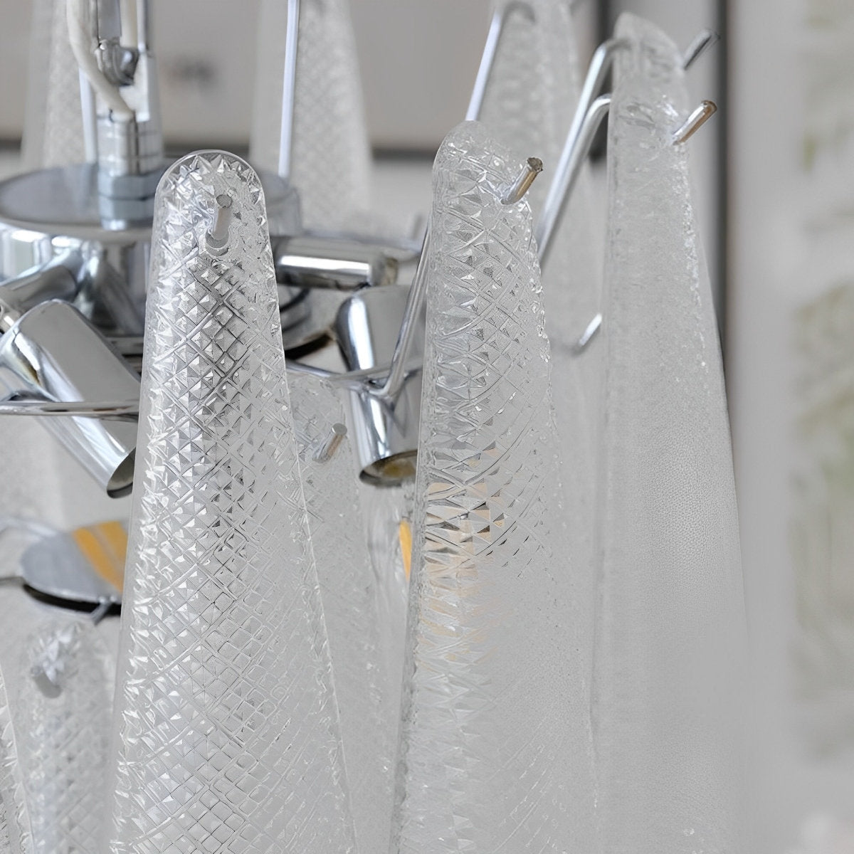 Retro Luxury Teardrop Waterfall Chandelier Light