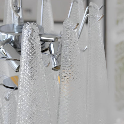 Retro Luxury Teardrop Waterfall Chandelier Light