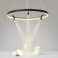 Round Ring Creative LED Chandelier Hanging Lamp