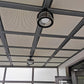 Rustic Modern Super Bright Black Round Outdoor Ceiling Lights