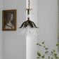 Rustic Retro Flower Crystal Chandelier Lighting