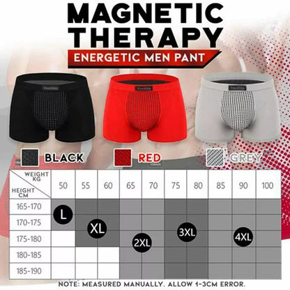 Magnetic Therapy Men’s Boxer Shorts – Prostate Health & Comfort
