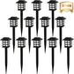 12-Pack Solar Pathway Lights Outdoor