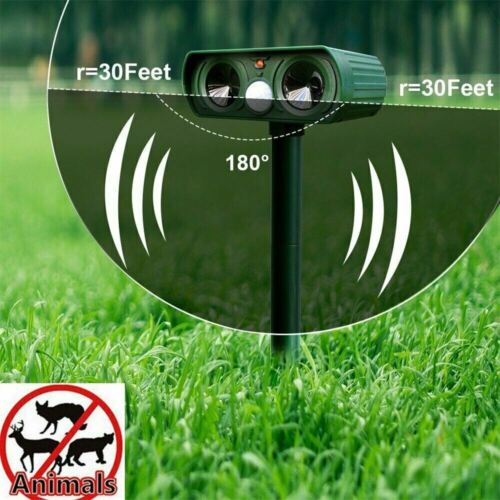 Infrared Solar Powered Animal Pest Repeller