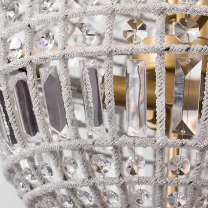 Shining Retro Luxury Baroque Crystal Chandelier Light