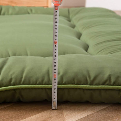 Hudson & Jurgen – Japans vloerbed, 4 Inch dik futonmatras, opvouwbare tatami-slaapmat, oprolbaar vloerbed voor volwassenen en kinderen