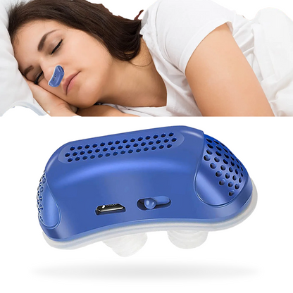 Mikro CPAP søvnapnømaskine til rejse og mod snorken - CPAP alternativ