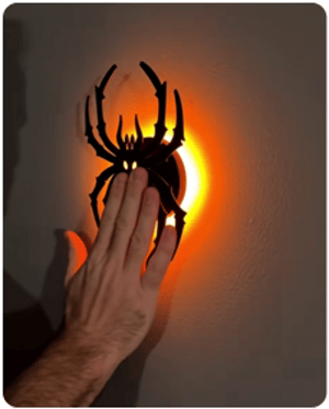Ventayo – Kabellose LED-Wanddekorationen für Halloween