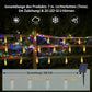 Waterproof Solar 31ft 20 LED Hemp Rope String Lights with Remote
