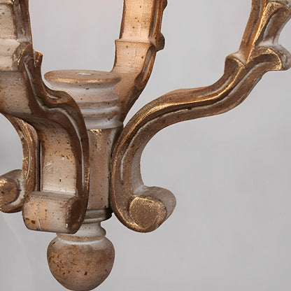 Wood Vintage Rustic Industrial Pendant Light