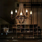 Wood Vintage Rustic Pendant Light LOFT Creative Light