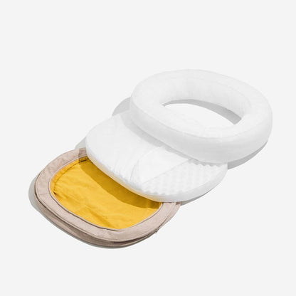 Leaf Shape Dog Blanket with Donut Dog Bed Luxury Dog Gifts