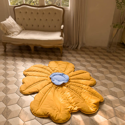 XL Flower Shape Human Mat Dog Blanket