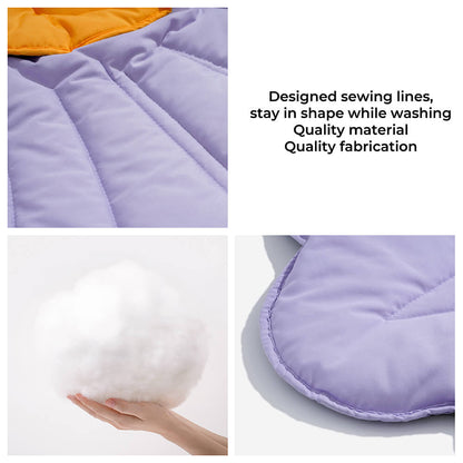 XL Flower Shape Human Mat Dog Blanket