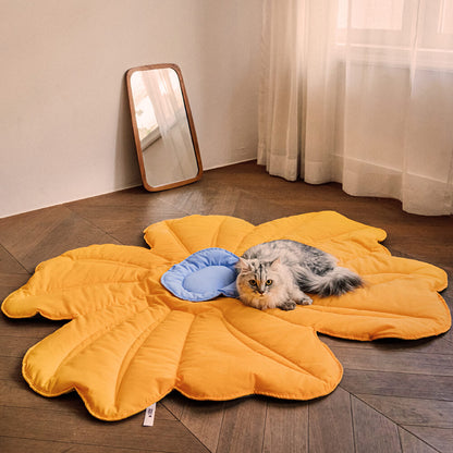 XL Flower Shape Human Mat Dog Blanket