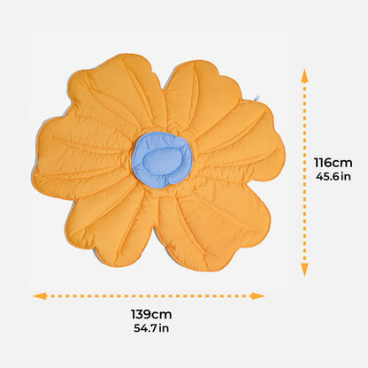 XL Flower Shape Human Mat Dog Blanket
