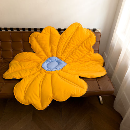 XL Flower Shape Human Mat Dog Blanket