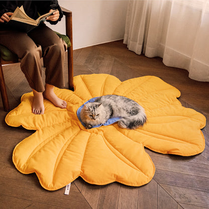 XL Flower Shape Human Mat Dog Blanket