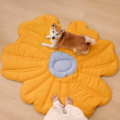 XL Flower Shape Human Mat Dog Blanket