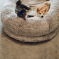 Luxury Super Large Sleep Deeper Oval Bed Human Dog Bed