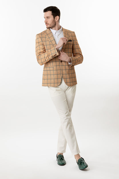 Sennepssportsjakke Slim Fit