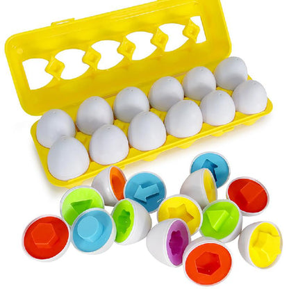 Magic Eggs Puzzle – Creative Montessori toys for children: Learning according to the Montessori principle
